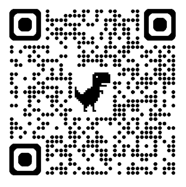 QR code to leave a Google review for Rowe AI